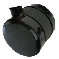 【軒先渡し】ヤマソロ ブリッジ オフィスチェア ブラック 1脚（直送品）