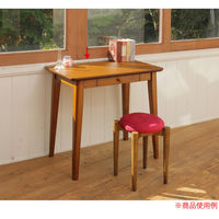 【軒先渡し】ヤマソロ Beat パソコンデスク75 ブラウン 幅750×奥行450×高さ730mm 1台（直送品）