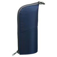 コクヨ ペンケース<ネオクリッツ> ネイビー×ブルー F-VBF180-2 1セット(3個)