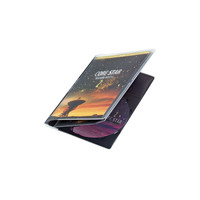 コクヨ（KOKUYO） CD用ケース<MEDIA PASS> トールサイズ 2枚収容 10枚 黒 EDC-DME2-10D 1パック（20枚入）（直送品）