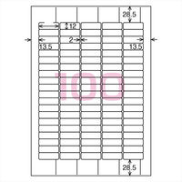 コクヨ プリンタを選ばないはかどりラベル A4 100面 KPC-EF1001-100 1袋(100シート入)