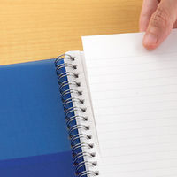 コクヨ ツインリングノート ＜カラータグ＞ A5 罫幅7m CTス-C30B 1セット（900枚：90枚入×10冊）