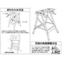 アークランズ アングルベンチバイス GTWB-500 1個 62-9943-28（直送品）