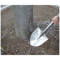 アークランズ ZAC オールステンホームショベル 丸 715190 1本 64-3672-81（直送品）