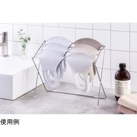 オークス さらっと乾く折りたたみハンガー AUC1400 1個 67-5183-02（直送品）