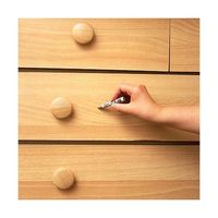 建築の友 かくれん棒ブリスターパック単色 ミディアムブラウンオーク 6g AB-05 1個 63-7919-39（直送品）