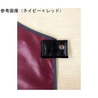 船橋 ヒモイランエプロン ネイビー×レッド S AF-840 NVxRD 1枚 67-4716-07（直送品）