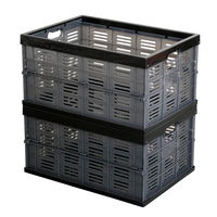 折りたたみ式コンテナNM-35 スモークブラック1個