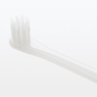 無印良品 ヘッドが交換できる歯ブラシ 部分みがき用ヘッド グレー やわらかめ 全長184mm 1セット（1本×2） 良品計画
