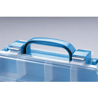 JEJアステージ ツインセパレートケースTS-300 クリアブルー 1個