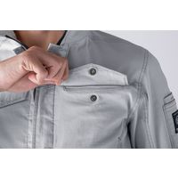 イーブンリバー エクストリームストレッチブルゾン シルバー 5L ERX307-55-5L 1着（直送品）