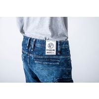 イーブンリバー ストレッチデニムカーゴ X9 パウダーブルー LL USD902-69-LL 1着（直送品）