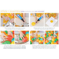 Amscan 44122<バルーンフォームズ.9 シルバー 数字 風船 0203670609 1パック(1枚入)（直送品）