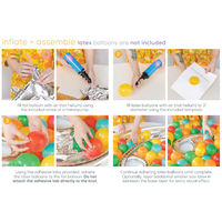 Amscan 44120<バルーンフォームズ.8 シルバー 数字 風船 0203670608 1パック(1枚入)（直送品）