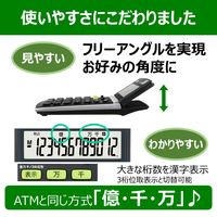 キヤノン 環境配慮電卓 バイオマスプラ採用 チルト液晶モデル GB TS-122TUB 5台