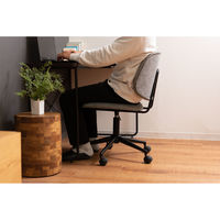 東谷 ROOM ESSENCE デスクチェア グレー PC-79GY 1台（直送品）