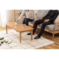 東谷 ROOM ESSENCE リビングテーブル 幅1100×奥行500×高さ380mm ナチュラル MTK-341NA 1台（直送品）