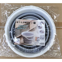ウィキャン 折りたたみバケツ 10L WJ-9149 1セット(1個×3)