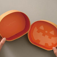 ヘッズ パンプキンハロウィン貼箱ーM(6個) PHW-HBM 1袋(6個入)