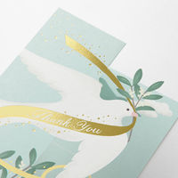 デザインフィル 飾れる立体カード トリ柄 88670006 1個