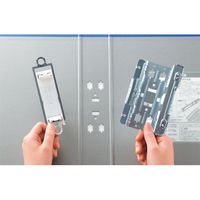 キングジム スーパードッチ〈脱・着〉イージー B5タテ 青 2458A-B 1冊