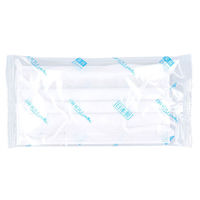 エスパック すき間クッション付 まっ白なやさしいマスク おとな用 ホワイト 個包装 5枚入 1箱(5枚入)（直送品）