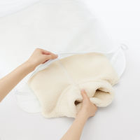 無印良品 高密度織 繊維くずを通しにくい洗濯ネット 平型 約縦70×横50cm 良品計画