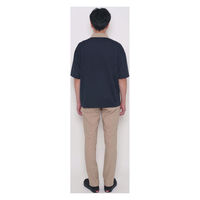 ボンマックス ユニセックスポロシャツ ネイビー×ベージュ 4L BKB4502 1枚（直送品）