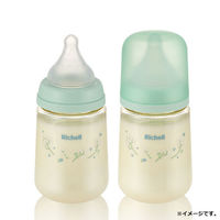 リッチェル はなえみ PPSU哺乳びん 3カ月頃から Mサイズ 240mL 4945680205368 1箱(1本入)（直送品）