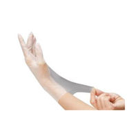 エブノ エブケアシルキーグローブ 使い捨て手袋 半透明 箱入 LLサイズ No.3061 1箱(100枚)