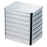 赤川器物製作所 18-8 番重バット(取手付) 大 14cm 22010-1 1個（直送品）