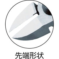 スリーピークス技研 精密ニッパ（バネ付）　130ｍｍ SN130　1丁