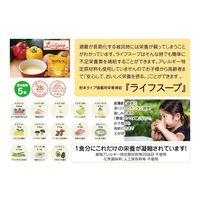 【非常食】 ベジタルアドバンス 栄養補給スープ 5年保存 ライフスープ 1セット（70食：1袋（7食入）×10袋）
