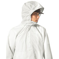 Makku(マック) パノラマバッグインレインスーツ AS-5140 ホワイトLL 1着（直送品）