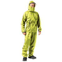 Makku(マック) デュアルフィットレインスーツ AS-5160 ライムグリーン4L 1着（直送品）