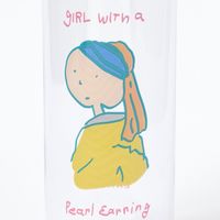 （世界の名作）クリアボトル500ml 真珠の耳飾り LAKOLE/ラコレ