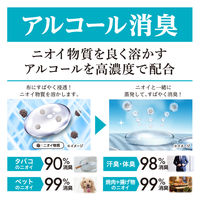 【数量限定】ノンスメル清水香 衣類・布製品・空間用スプレー 金木犀の香り 本体 400ml 1セット（1本×3） 白元アース