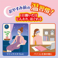 リラックスゆたぽん 目もとホット ほぐれる温蒸気 すみっコぐらし 365回くり返し使える 1個 白元アース