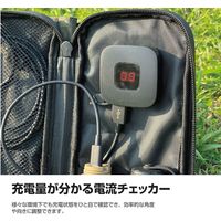 ソーラーパネル ソーラー充電器 パネル発電最大14W 折りたたみ式 オリーブ MPA-NEST-S012OV エレコム1個