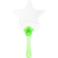 三洋堂 光るピカピカスターうちわ 1袋（12個）