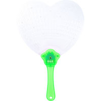 三洋堂 光るピカピカハートうちわ 1袋（12個）