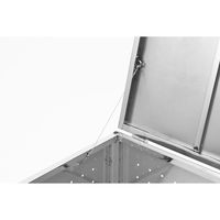 SANKA ステンレスごみ保管庫600(組立式) SGH-60S 1台（直送品）