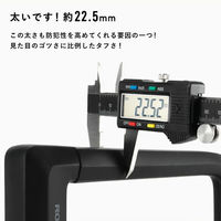 ロックブロス タフU字ロック(RKS626-BK)ブラック RKS626-BK 1個 4570122012756（直送品）