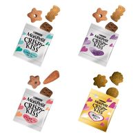 （バラエティパック）モンプチ クリスピーキッス 4種のチキン＆お魚 312g（6g×52袋）1袋 大容量 ネスレ日本 猫用 おやつ