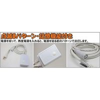 アズワン LEDネットライト128球 縦・横1m ブルー 67-6595-40 1式（直送品）