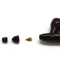 エアテックス ハーダー&ステンベック エアブラシ ハンザ281 BLACK 67-6607-80 1個（直送品）