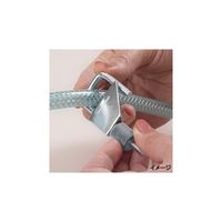 アイシス スウィングジョー式チューブクランプ メタル 軟質チューブ外径最大30mmまで 2個入 67-5202-12 1袋(2個)（直送品）