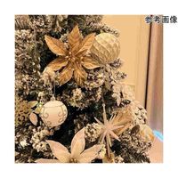 アズワン 【クリスマス飾り】クリスマスツリーセット スノーホワイト 高さ150×幅100cm 67-8935-90 1セット（直送品）