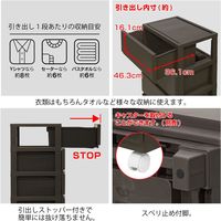 JEJアステージ　デコニーシーヴォワイド4段　ダークブラウン　　1台