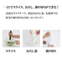 貝印 スライサー おろし器 おろし金 飾り切り 日本製 DH8020 1個